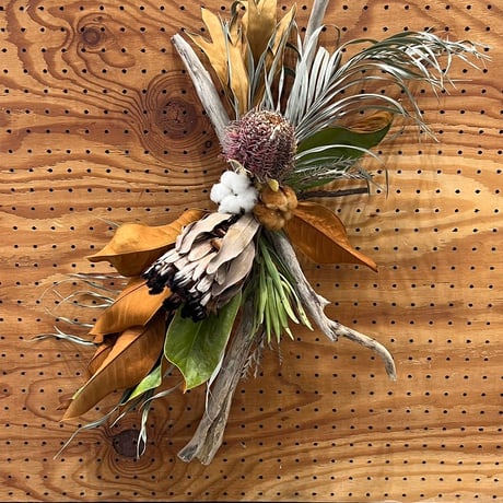 おまかせオーダー　ドライフスワッグ　（Ordermade  Dryflower Swag)