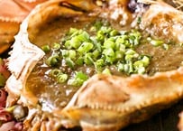 カニミソ甲羅焼き