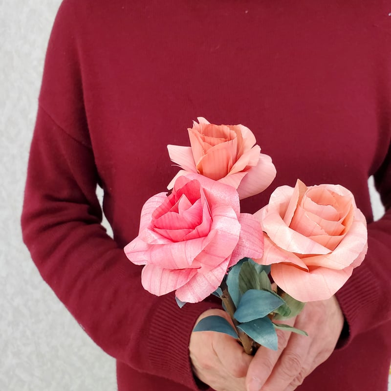 新品未使用　ハンドメイド作家　KIKONOさん　ROSE kinano Rose color | kinohana kinano STORE