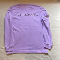 SHOOTS × RYUJISHAPES L/S Tee  (ライトパープル)