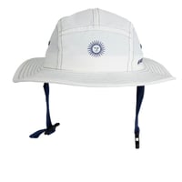 Beach boy commu The Moon Sea (Offwhite/Blue)– Bucket Hat  ( SM)  (L/XL)