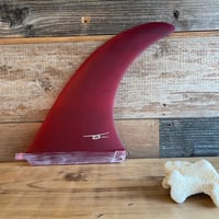 【新品】SHOOTS オリジナル ロングボードフィン 《Red》10.0