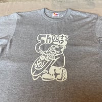 SHOOTS × HUBS Tee (ミックスグレー)
