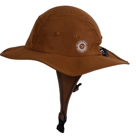 Beach boy commu Chocolate Fondant (Dark Brown)– Bucket Hat  ( SM)  (L/XL)