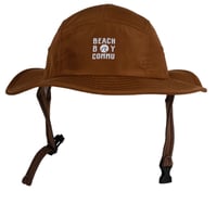 Beach boy commu Chocolate Fondant (Dark Brown)– Bucket Hat  ( SM)  (L/XL)