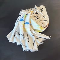 手刺しdeちくちくストール（フクロウ）