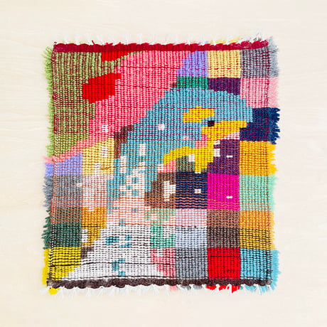 Chair rug (killer whale)