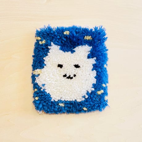 mini rug (しろくま)