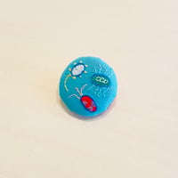 まるまるブローチ（plankton）