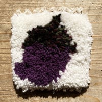 mini rug (eggplant)