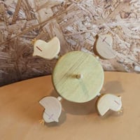 独楽 『木のピヨの風ぐるま』