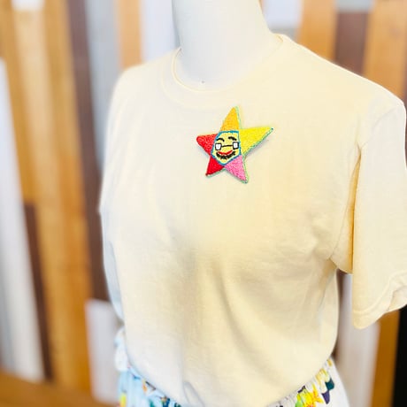 星おじさんブローチ