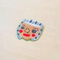 ひょっとこブローチ