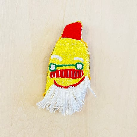 接着剤おじさんブローチ