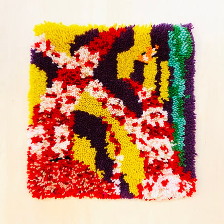 Chair rug (octopus)