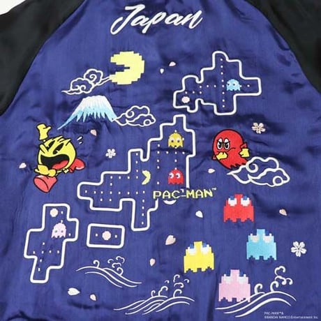 PCM-08　パックマンMAPスカジャン