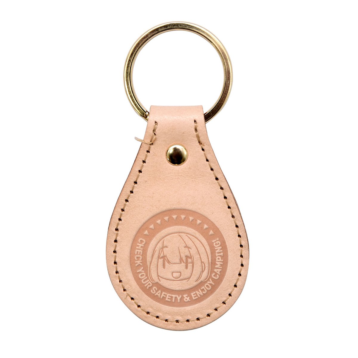 あやのキーホルダーセット ゆるキャン△レザーキーホルダー（土岐綾乃） | SUBROLL STORE