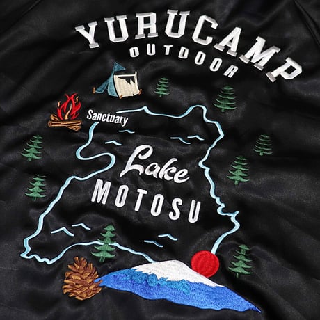 ゆるキャン△MOTOSUスカジャン  ご当地限定カラー