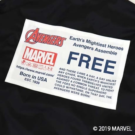 MAR-01　MARVEL コーチジャケット