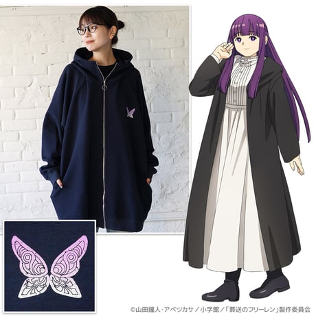 葬送のフリーレン ビックシルエットパーカー フェルン