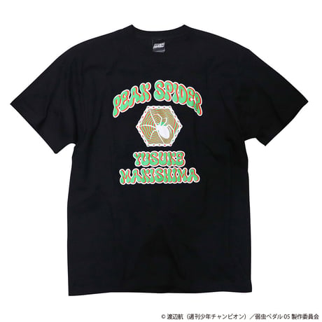 弱虫ペダル ピークスパイダーTシャツ 巻島裕介モデル