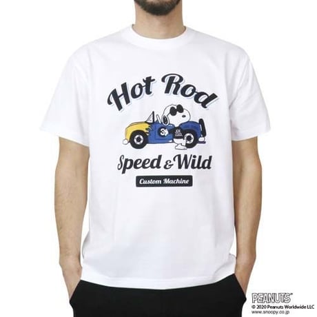 PNS-12 スヌーピーカスタムカーTシャツ