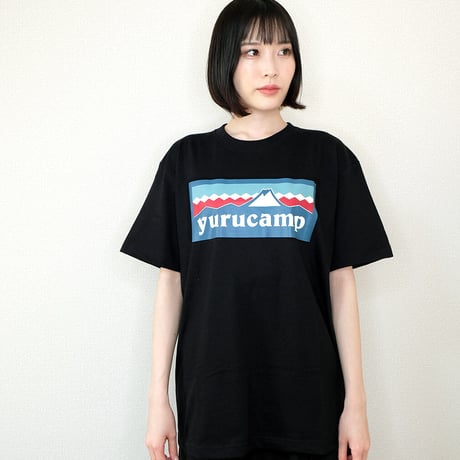 ゆるキャン△ふじさんロゴ Tシャツ リン