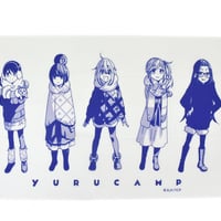 AKRYUR006 ゆるキャン△ 野外活動サークル手ぬぐい