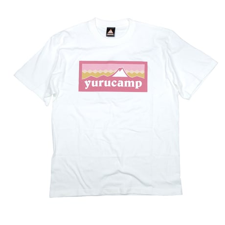 ゆるキャン△ふじさんロゴ Tシャツ なでしこ