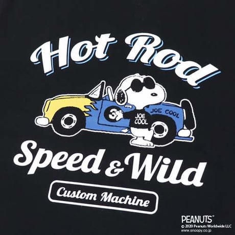 PNS-12 スヌーピーカスタムカーTシャツ