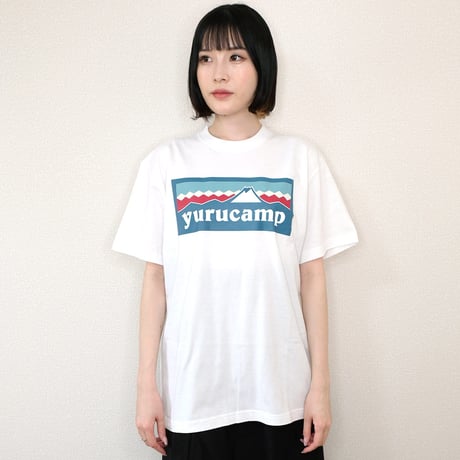 ゆるキャン△ふじさんロゴ Tシャツ リン
