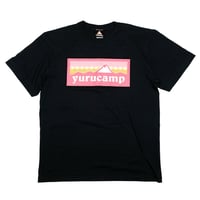 ゆるキャン△ふじさんロゴ Tシャツ なでしこ
