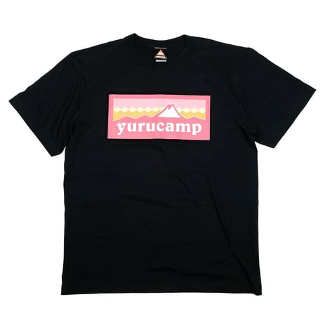 ゆるキャン△ふじさんロゴ Tシャツ なでしこ