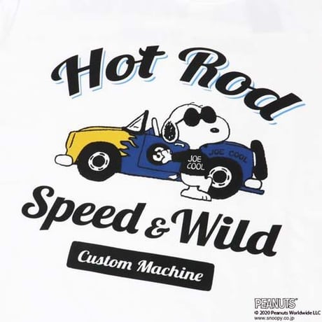 PNS-12 スヌーピーカスタムカーTシャツ
