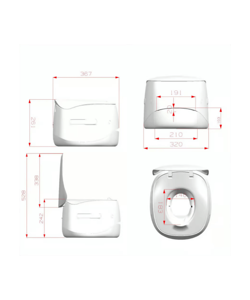 数量限定】トイレ専用テント & FREUCAMP スマート無水トイレ