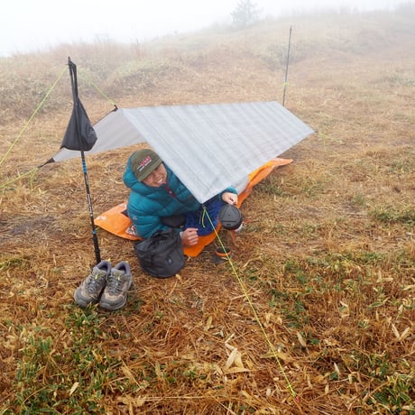 Trapezoid tarp - Minimalism -