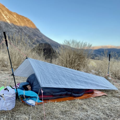 Trapezoid tarp - Minimalism -