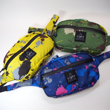 Corny（ Splash patterns water repellent nylon oxford fabric ver. )