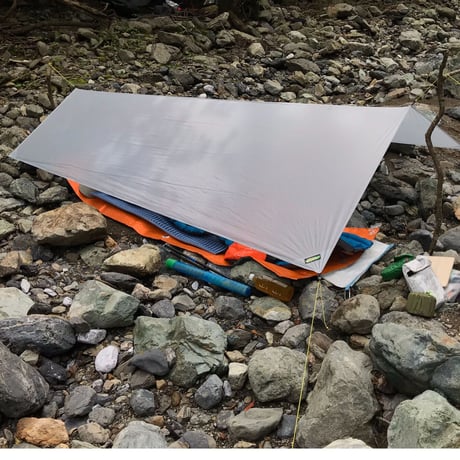 Trapezoid tarp.
