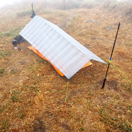 Trapezoid tarp - Minimalism -