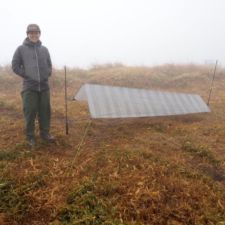 Trapezoid tarp - Minimalism -