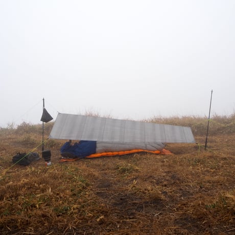 Trapezoid tarp - Minimalism -