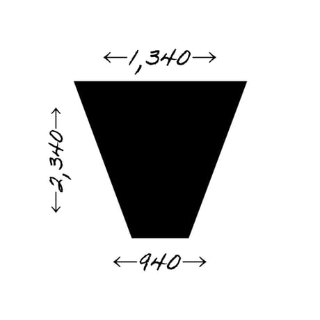 Trapezoid tarp - Minimalism -
