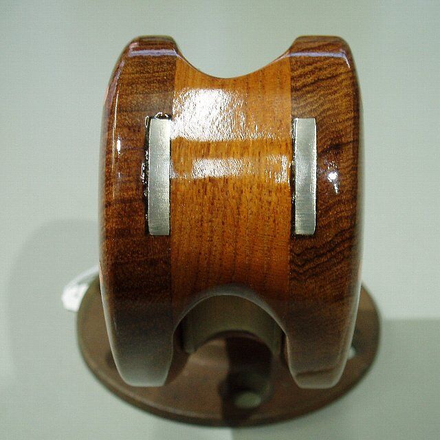 木製滑車 チーク ブロック ブロンズシーブ 木製滑車 チーク ブロック