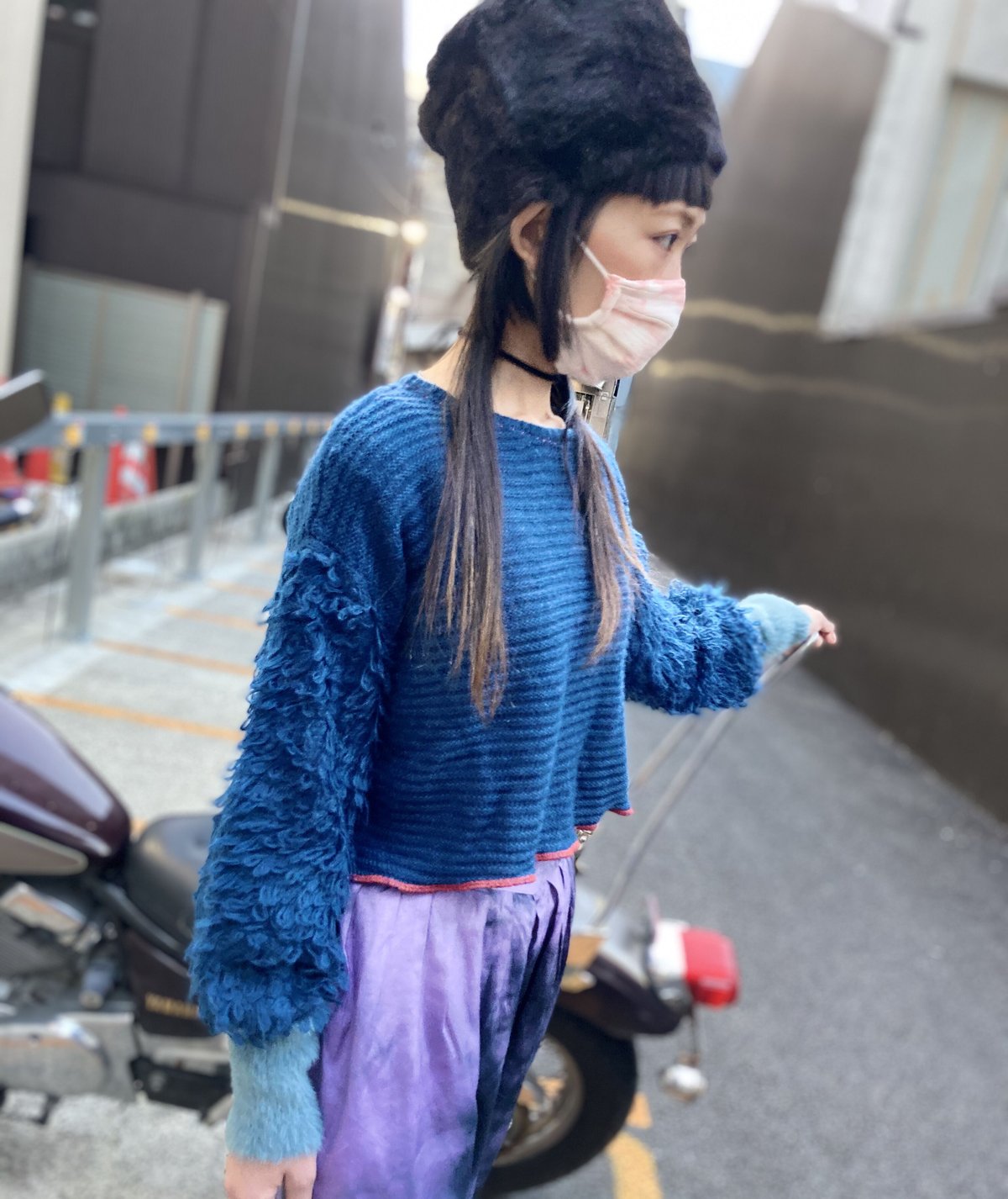 腕もふもふセーター | Salon de HITOZOKU STORE