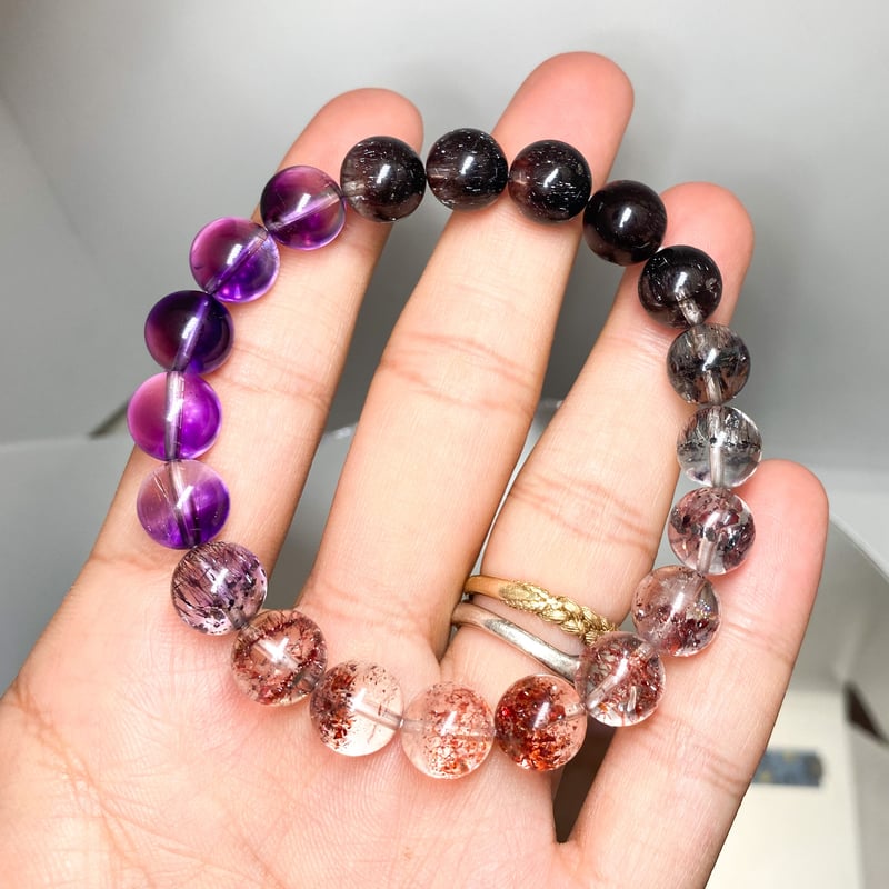 スーパーセブン＆ラブラドライト＆タンザナイト＆ルチルクォーツ＆非