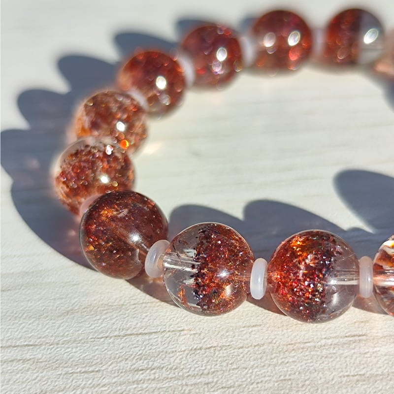 📹🐥🐉【最高品質無処理粒あり/希少】レピドクロサイトインクォーツ