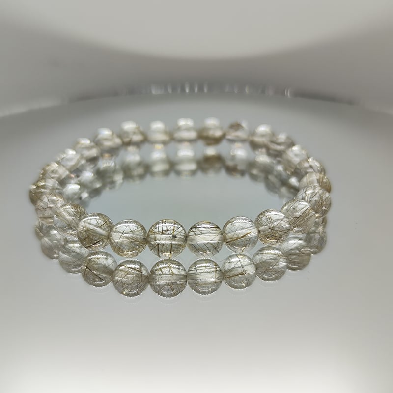 高品質】シルバールチルクォーツ7mm台/総合運 | -縁 enishi-