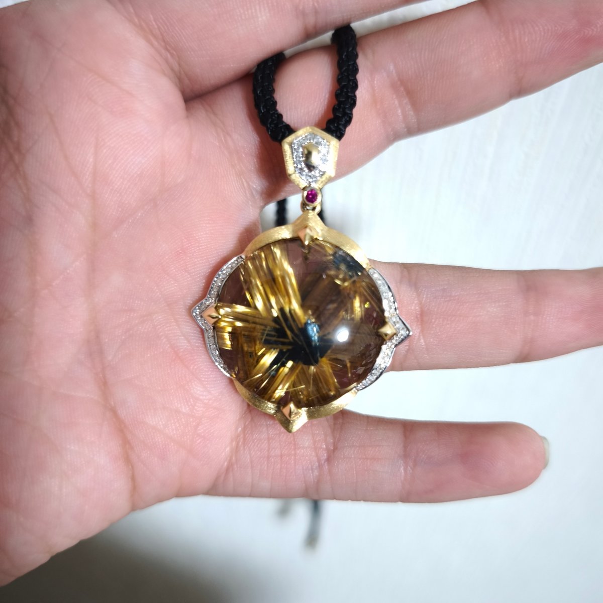 🐥🐉【トップクォリティ】18KYG×太陽放射タイチンvルチル/恋愛運、金運