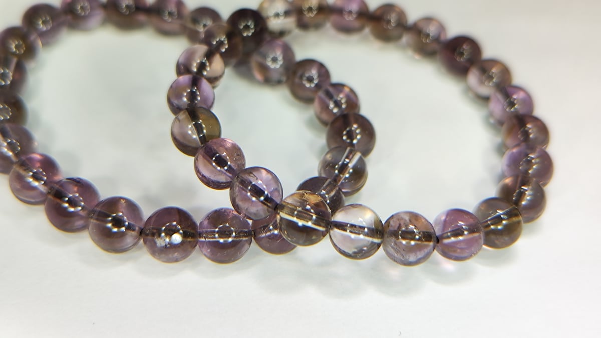 スモーキーアメトリン8mm/金運、恋愛運、調和 | -縁 enishi-